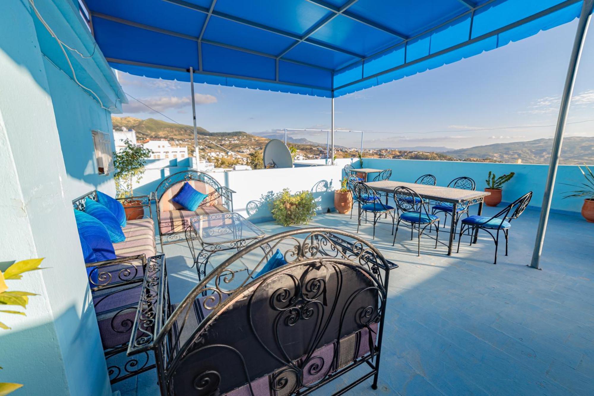 Casa Voyager 'Secret Garden Terrace' Apartment Chefchaouen Exterior photo
