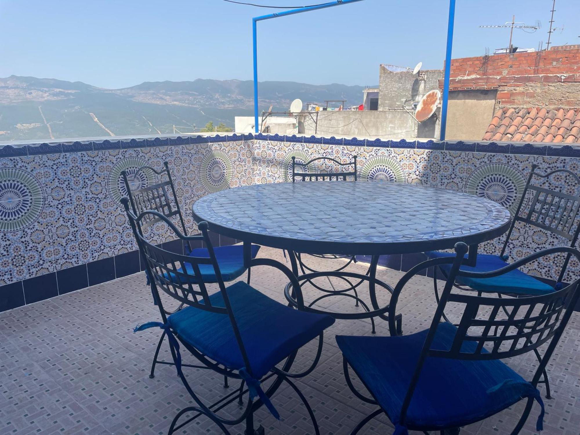 Casa Voyager 'Secret Garden Terrace' Apartment Chefchaouen Exterior photo