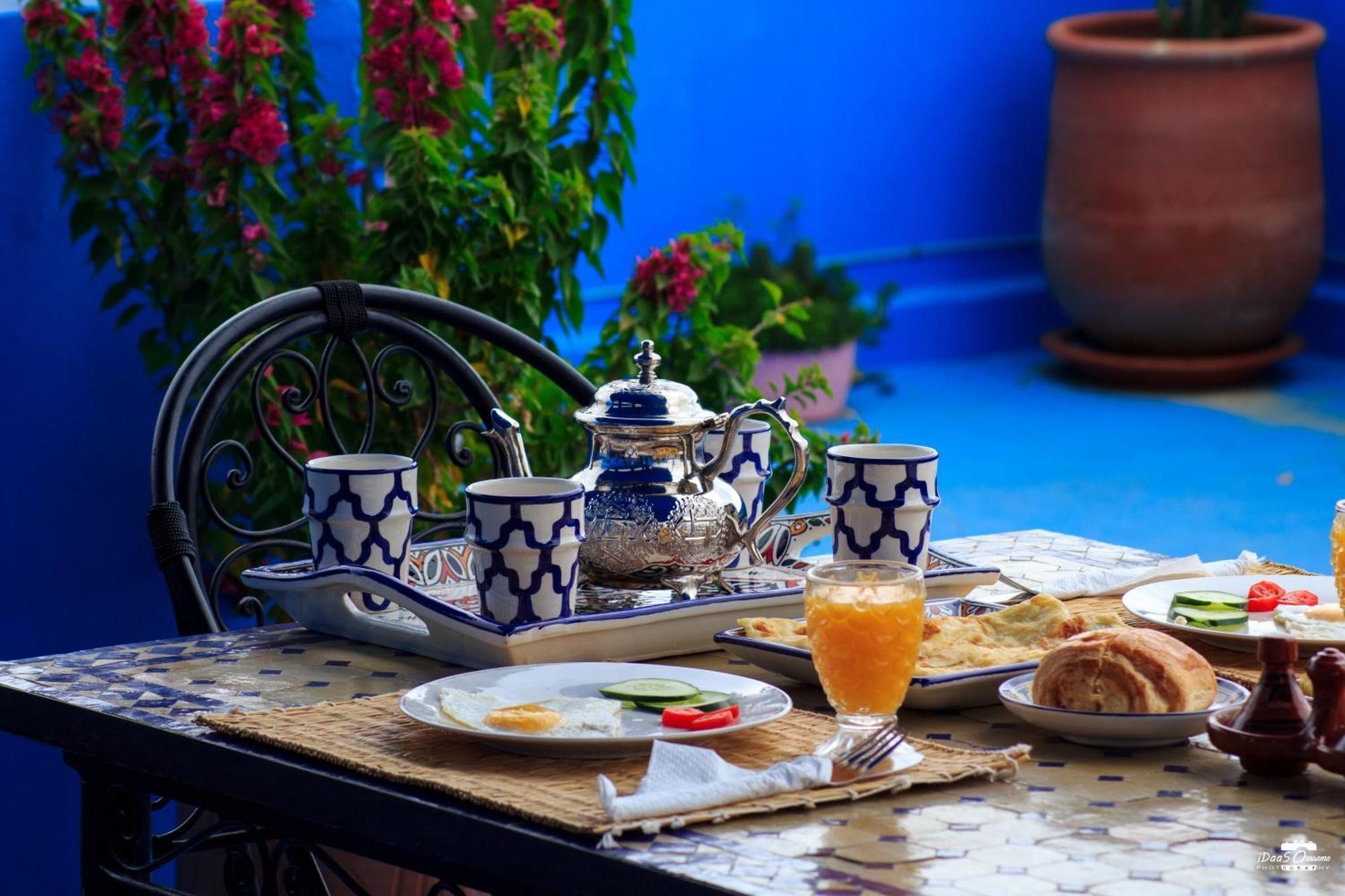 Casa Voyager 'Secret Garden Terrace' Apartment Chefchaouen Exterior photo