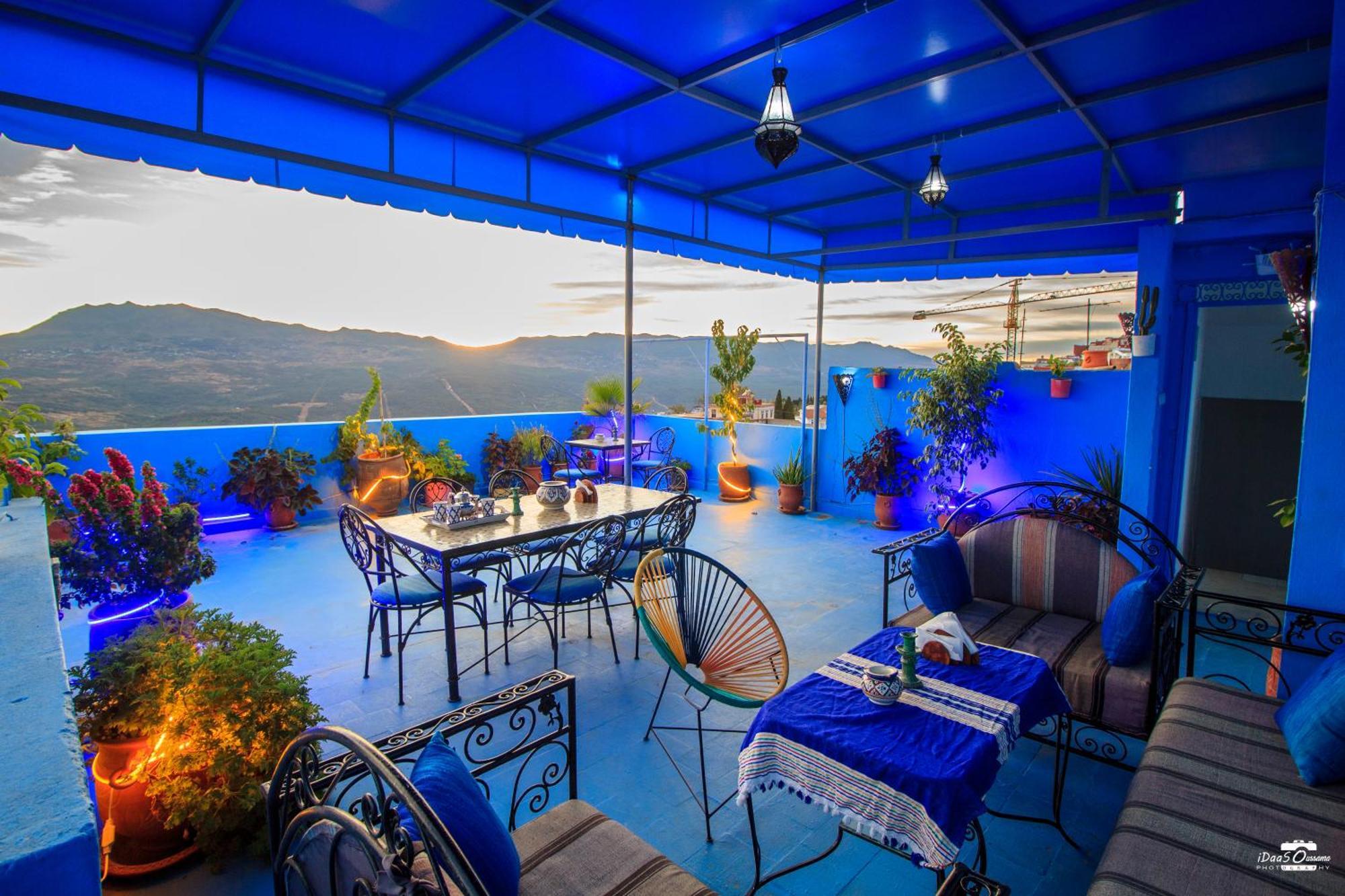 Casa Voyager 'Secret Garden Terrace' Apartment Chefchaouen Exterior photo