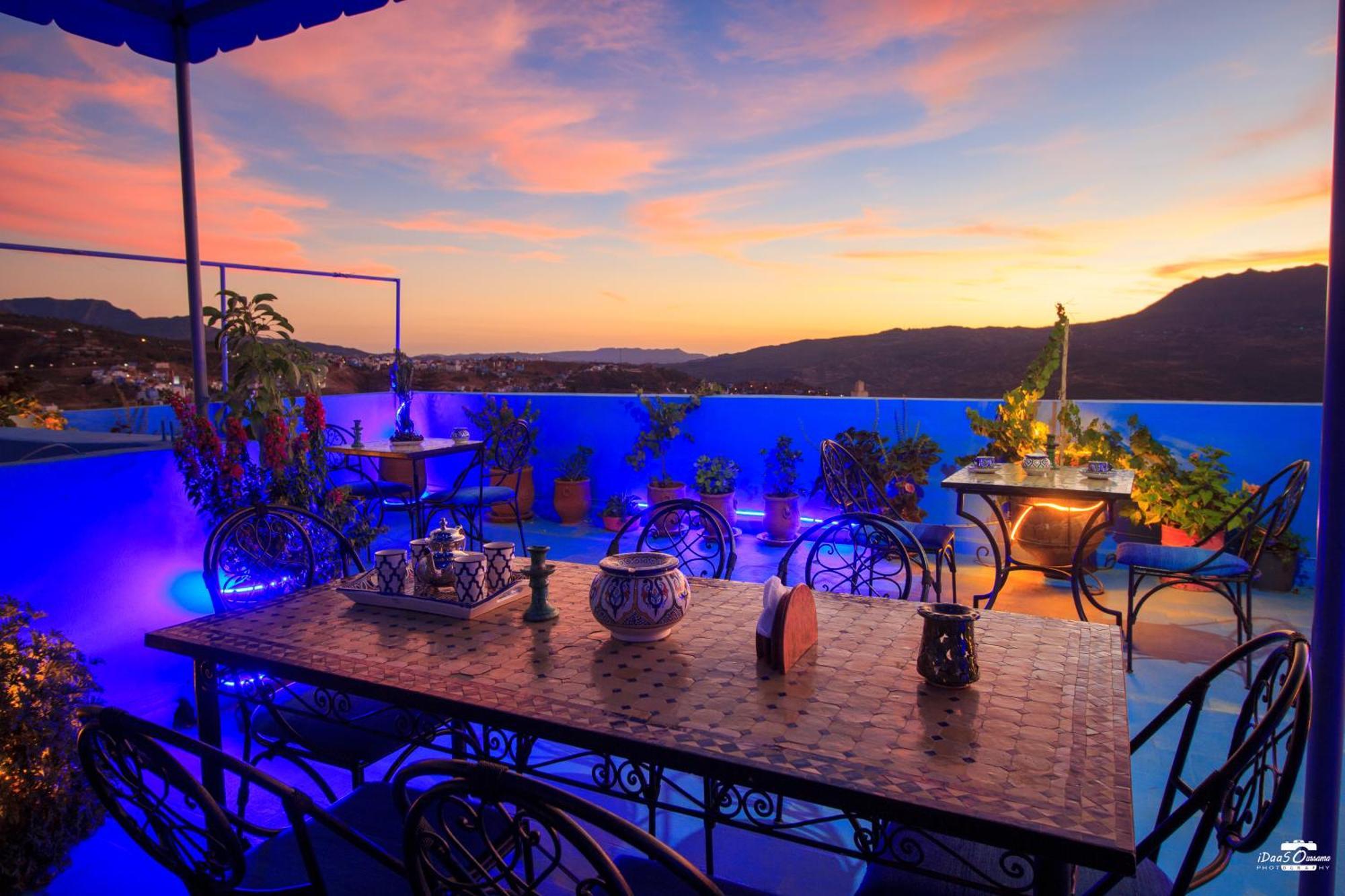 Casa Voyager 'Secret Garden Terrace' Apartment Chefchaouen Exterior photo