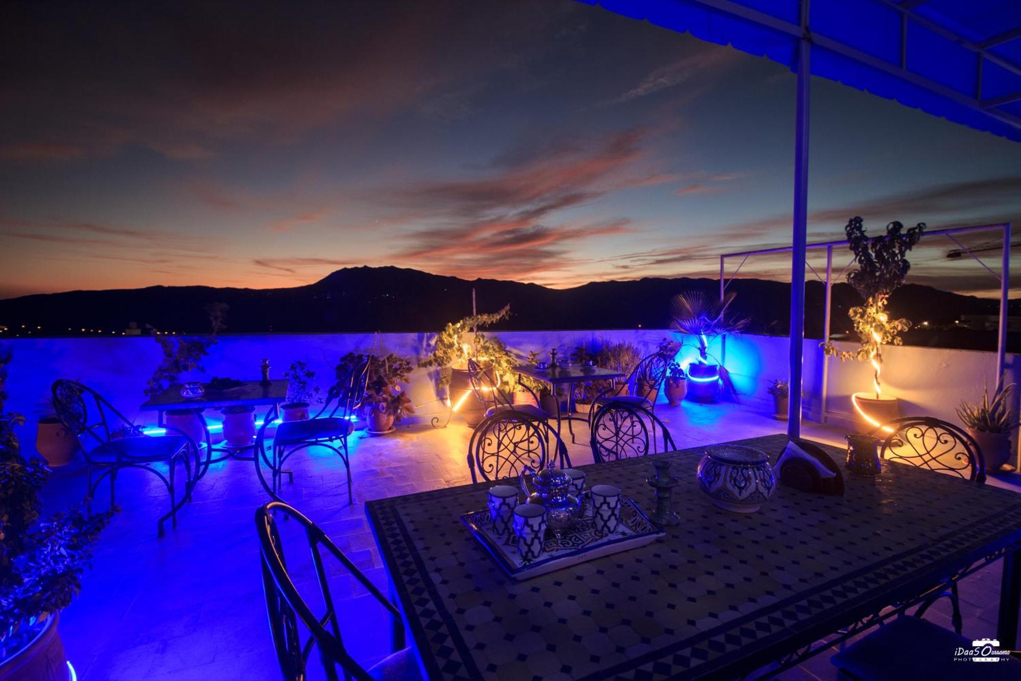Casa Voyager 'Secret Garden Terrace' Apartment Chefchaouen Exterior photo