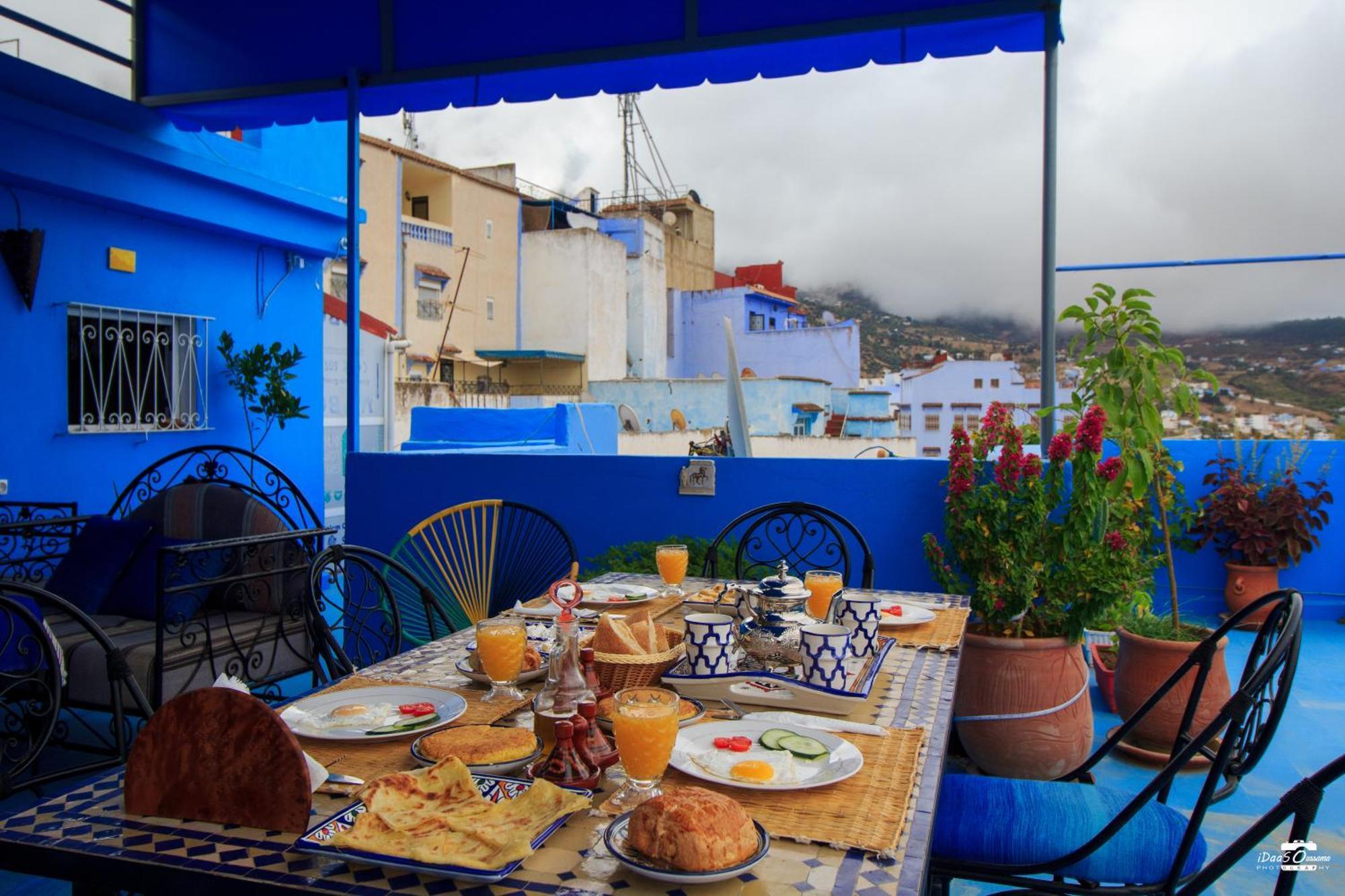 Casa Voyager 'Secret Garden Terrace' Apartment Chefchaouen Exterior photo
