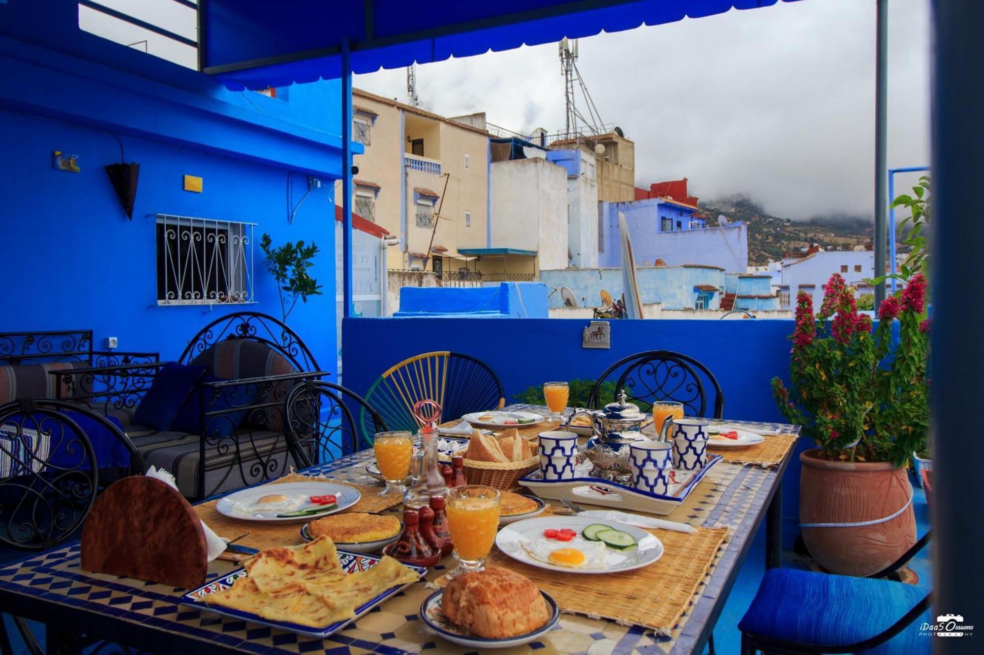 Casa Voyager 'Secret Garden Terrace' Apartment Chefchaouen Exterior photo