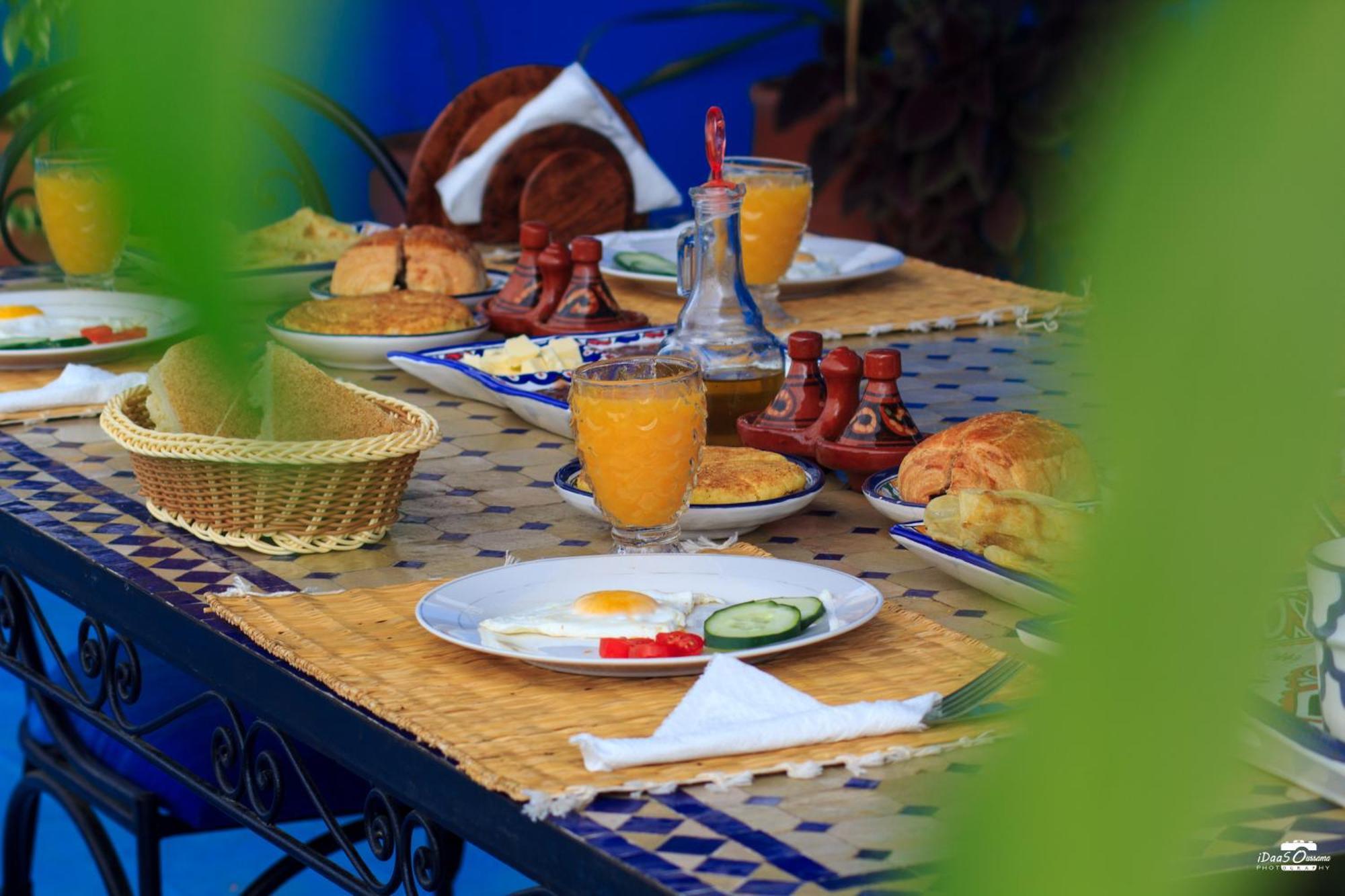 Casa Voyager 'Secret Garden Terrace' Apartment Chefchaouen Exterior photo